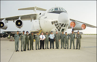 IAF IL-76 in USA for Katrina relief